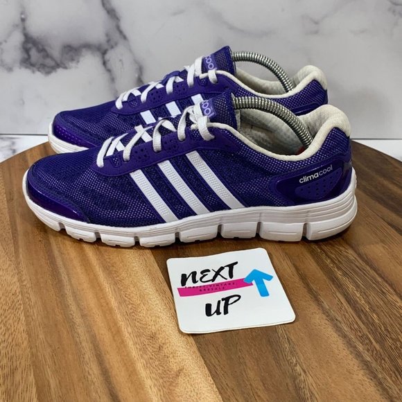 adidas Shoes - Adidas Womens Clima Cool Purple Cushioned Athletic Running Shoes Size US 7